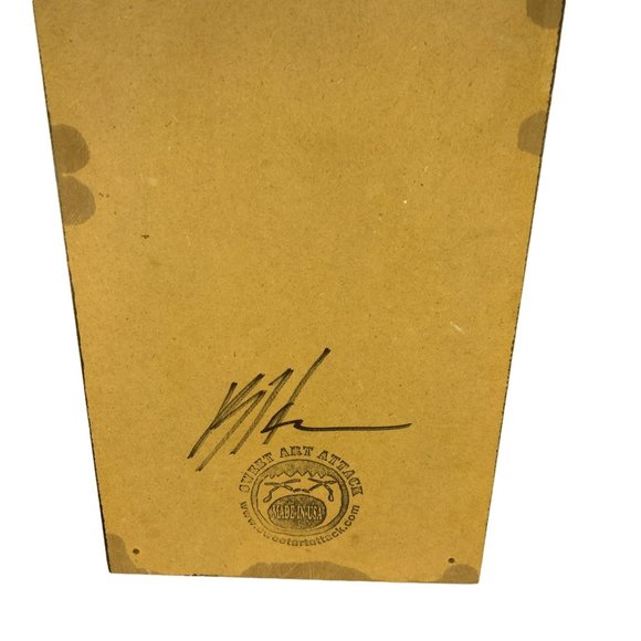 Sweet Art Attack Wall Mount Bottle Opener World Ending Drink Now Signed USA - Picture 6 of 9